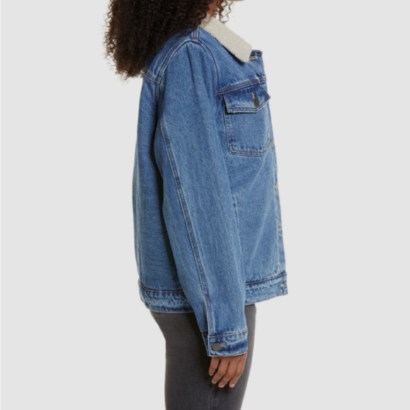 NORDSTROM BP Women Trucker Jacket Sz3X - Picture 8 of 8